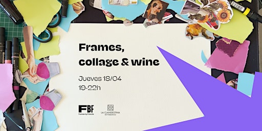 Immagine principale di Frames, Collage & Wine 