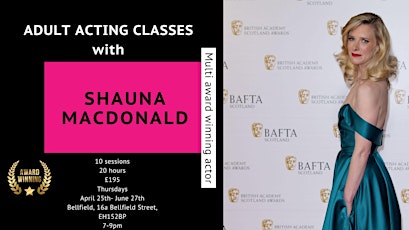 Adult acting classes with Shauna Macdonald