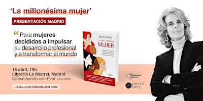 Imagen principal de Presentación libro: ‘La millonésima mujer’, de Mercè Brey