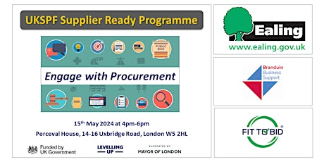 Ealing | Engage with Procurement  and Win More Contracts - launch event