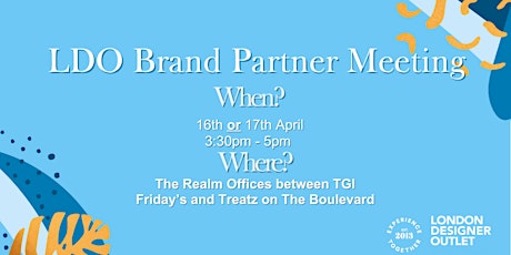 Brand Partner Meeting