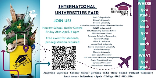 Image principale de Global Universities Fair: London