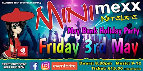 Mini MeXx May Bank Holiday Party 2024 primary image