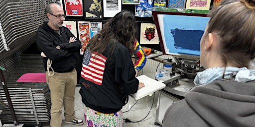 Primaire afbeelding van Initiation à la sérigraphie textile en soirée. On imprime sur vos T-shirts!