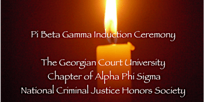 Pi Beta Gamma  Induction Ceremony primary image