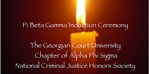 Immagine principale di Pi Beta Gamma  Induction Ceremony 