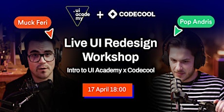 Live UI Redesign Workshop