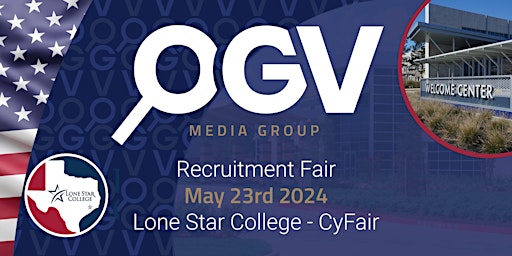 Image principale de OGV Group Recruitment Fair Houston 2024
