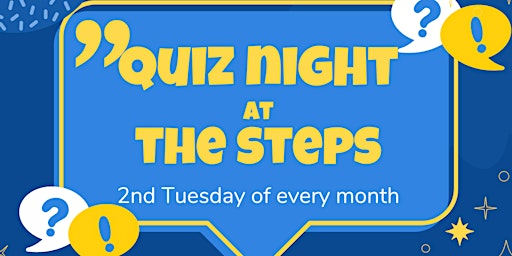 Primaire afbeelding van QUIZ NIGHT at THE STEPS