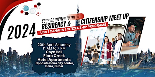 Imagen principal de 2024 Residency & Citizenship Event