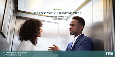 Master Your Elevator Pitch