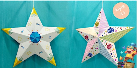Arts and Crafts: 3D Paper Star with Creators of Love To Share Arts  primärbild