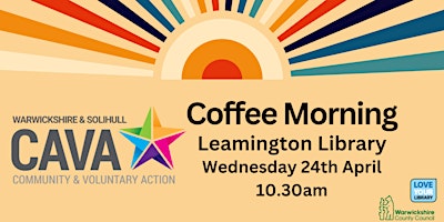 Coffee with WCAVA @ Leamington Library primary image