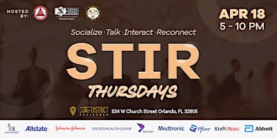 Imagen principal de Stir Thursday with The Alphas, Deltas, and NSN.