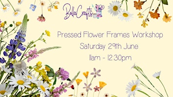 Imagem principal do evento Pressed Flower Frames