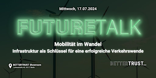 Imagem principal de FutureTalk: Mobilität im Wandel