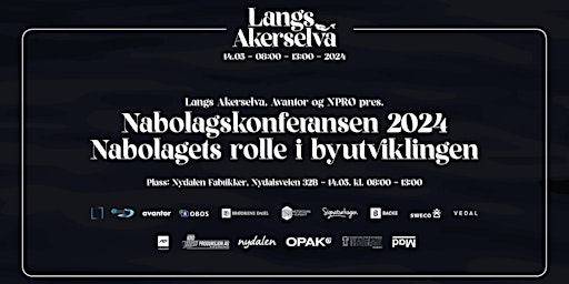 Imagem principal do evento Nabolagskonferansen 2024 - Nabolagets rolle i byutviklingen