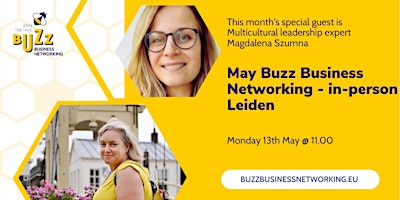 Immagine principale di May 2024 Buzz Business Networking Meet Up – Leiden 