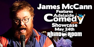 Hauptbild für James McCann features the Adelaide Comedy Showcase May 24th