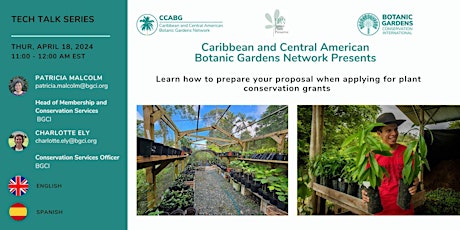 Learn to prepare proposals when applying for BGCI plant conservation grants