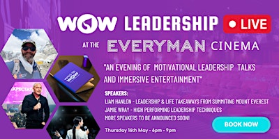 Image principale de Ways to WOW: Leadership Live