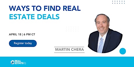 Imagen principal de Ways to find Real Estate Deals