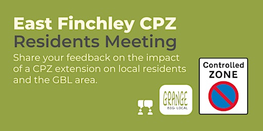 Imagem principal do evento East Finchley Controlled Parking Zone (CPZ) - Resident's Meeting