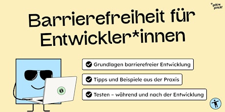 Digitale Barrierefreiheit für Entwickler*innen