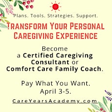 Primaire afbeelding van Informational Meeting: Scholar Sale for Caregiving Coach Training Programs
