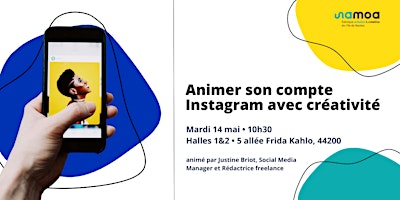 Primaire afbeelding van Atelier ICC - Animer son compte Instagram avec créativité