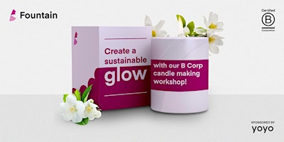 Primaire afbeelding van Create a sustainable glow, with our B Corp candle making workshop!