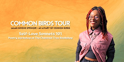 Primaire afbeelding van Common Birds Tour: Self-Love Sonnets 101