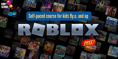 Game Design in Roblox - free self-paced coding course for kids