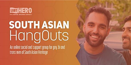 South Asian HangOuts Zoom social for gay, bi and trans men - 'Joyland'.