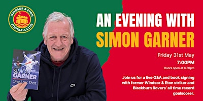 Imagem principal do evento An Evening With Simon Garner