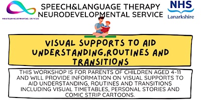 Image principale de Visual Supports to aid understanding, routines and transitions