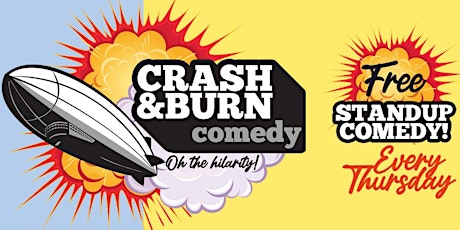 Imagem principal do evento Crash & Burn Comedy