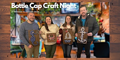 Primaire afbeelding van Bottle Cap Craft Night at Martha's Cafe with Maryland Craft Parties