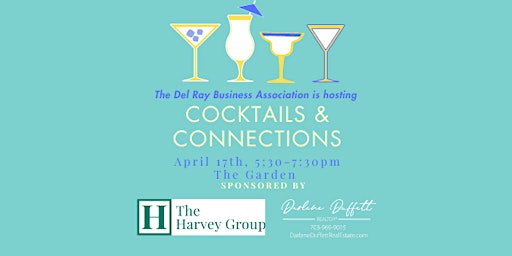 DRBA  April Cocktails and Connections (Member Event) primary image