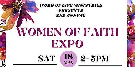 Imagem principal do evento WOMEN OF FAITH EXPO