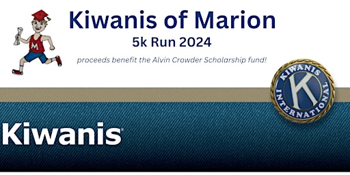 Hauptbild für 2nd Annual Kiwanis of Marion VA 5k  Run 2024