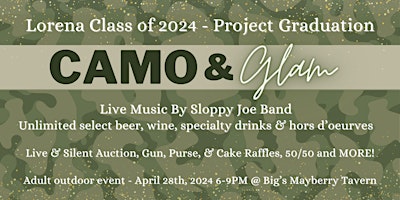 Imagem principal do evento Camo & Glam - Project Graduation 2024