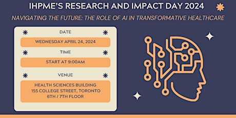 IHPME's Research and Impact Day: Call for Judges