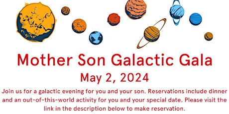 Galactic Gala Mother Son Night 2024