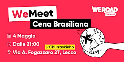 Immagine principale di WeMeet | Cena Brasiliana 