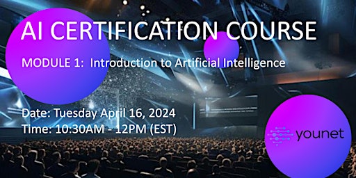 Imagen principal de AI Certification Course: Introduction to AI: Module 1 of 4
