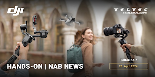 Imagen principal de DJI Hands-on | NAB NEWS