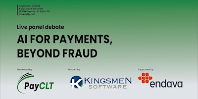 Primaire afbeelding van PayCLT: AI For Payments Beyond Fraud Panel Debate