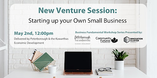 Imagem principal do evento New Venture: Starting Up Your Own Small Business