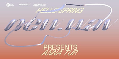 Hauptbild für NEW.WAV PRES. ANNA TUR | FIRST DANCE | TANZHAUSWEST SHOWCASE